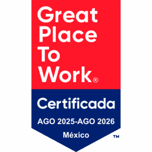 Certificación Great Place to Work, agosto 2025 a agosto 2026, México